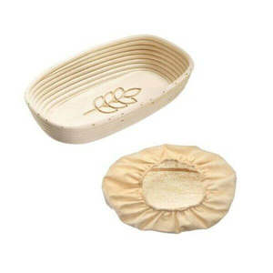 Bakeware: Westmark Oval Proving Basket (Banneton) with Cover