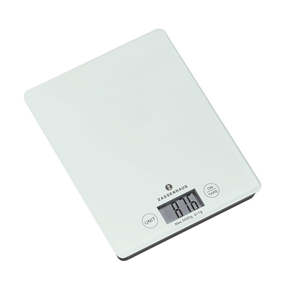 Zassenhaus Balance Digital Kitchen Scales White