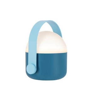 Remember Ole Rechargeable Lamp 15cm Blue