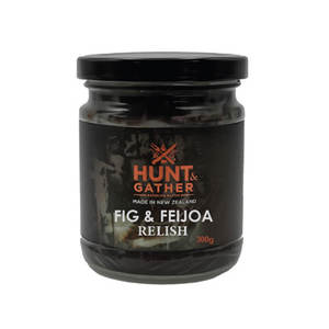 Hunt & Gather Feijoa & Fig Relish 300gm