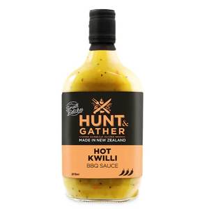 Bbq Outdoor: Hunt & Gather BBQ Sauce Hot Kwilli 375ml