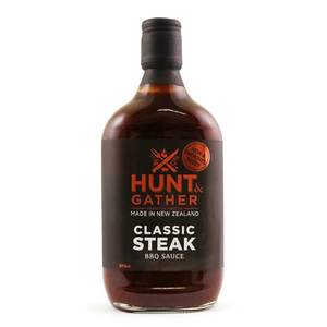 Bbq Outdoor: Hunt & Gather Classic Steak BBQ Sauce 375ml
