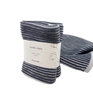 Tools For Your Eco Home: Ecovask Barista Cloths 2pk Graphite