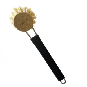 Tools For Your Eco Home: Ecovask Tampico Dish Brush Black