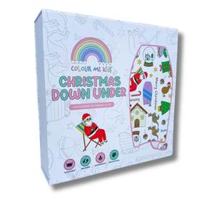 Kitchen Linens: Colour Me Kids Christmas Down Under Tablecloth Kit