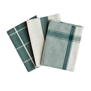 Milly’s Classic Everyday Tea Towels Forest Green 3pce