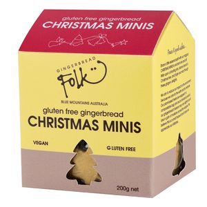 Stock The Pantry: Gingerbread Folk Christmas Minis 200g (Gluten Free)