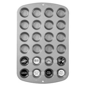 Cake Pans: Wilton Recipe Right Mini Muffin Pan 24 cavity
