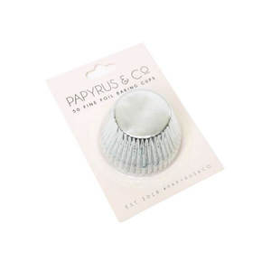 Papyrus Silver Foil Baking Cups 50pk