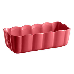 Emile Henry Madeleine Loaf Dish Rose Candy