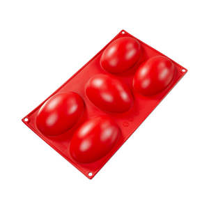 Fat Daddio's Silicone Half Egg Moulds