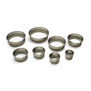 Gobel Fluted Round Stainless Steel Cutters