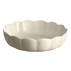 Emile Henry Madeleine Round Dish Clay