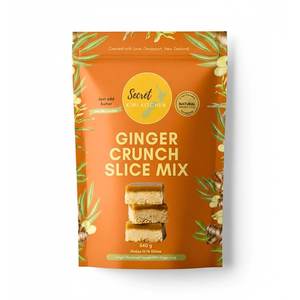 Secret Kiwi Kitchen Ginger Crunch Slice Mix 540g