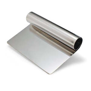 For The Baker: DISSCO Stainless Steel Dough Scraper