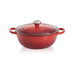 Le Creuset: Le Creuset Signature 26cm Cast Iron Marmite Cerise