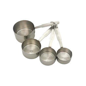 For The Baker: Heavy Duty S/S Measuring Cup Set 4pc