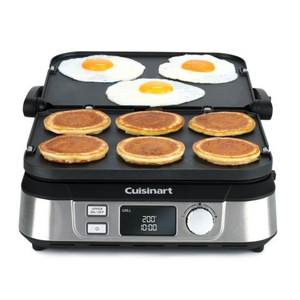 Electrical: Cuisinart Griddler & Deep Pan Silver