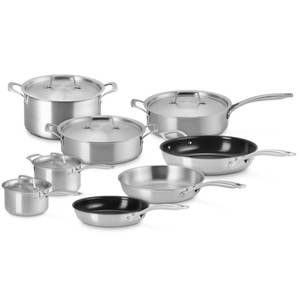 Cookware: Le Creuset Essentials 3-Ply Cookware Set 8pce