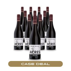 Our Pinot Noir Collection 1: 3 Acres Bannockburn Pinot Noir 2022 - 12 Bottle Case deal