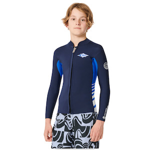 Pants: Ripcurl Boy's Dawn Patrol L/S FZ Jacket - Navy