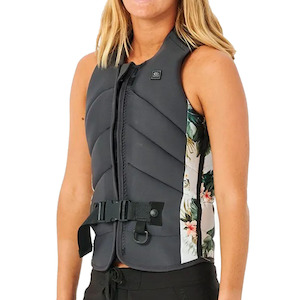 Vests: Ripcurl Women's Dawn Patrol Pro Vest - Charcoal