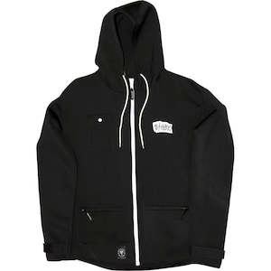 Southby Pacificool 1.5mm Zip Through Neo Hood - Black