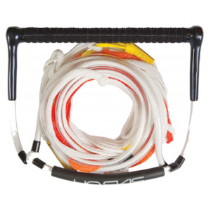 Waterski Ropes Handles: HO Elite 15 Deep V Handle w/ 5 Section Mainline