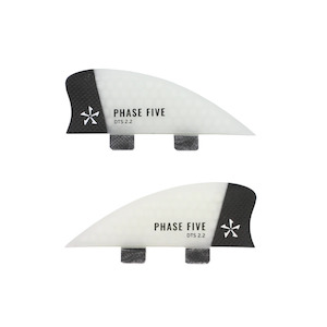 Phase Five: Phase Five DTS 2.2 Twin Fin Set - carbon