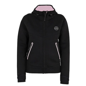 Wetsuit Over Coat: Jetpilot Ladies Flight 2MM Tour Coat - Black