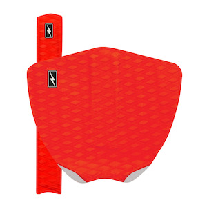 Tail Pads: Zap Lazer Full Traction Set - Red