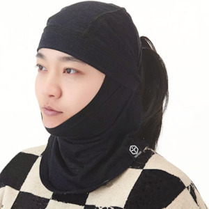 Face Protection: TaoTech Knitted Balaclava - Black