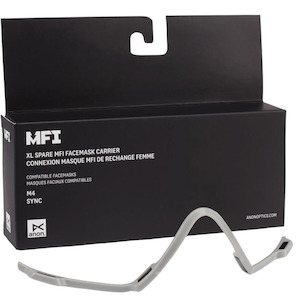 Replacement Goggle Lenses: Anon XL Spare MFI Facemask Carrier - Gray