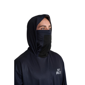 Wetsuit Over Coat: Jetpilot Venture Gaiter Pullover - Black