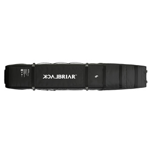 Luggage Bags: BlackBriar Extreme Snowboard Ski Wheel Bag Range 1.0 - Wide - Ashy Black