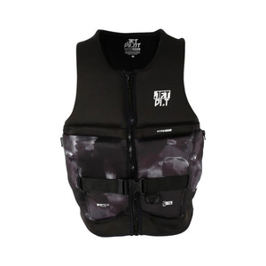 Womens Vests: Jetpilot Unisex 3Sxty Hyperflex S-Grip Vest - Black