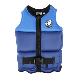 Kids Vests: Jetpilot Boy's Youth Freeride Eco Vest - Blue