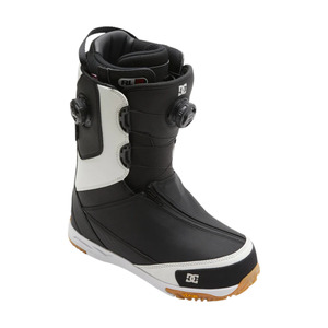 Snowboard Boots: DC Men's Transcend Snowboard Boots - Black / Camel