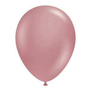 Individual Balloons: Canyon rose BALLOON in Sizes - small, regular or large