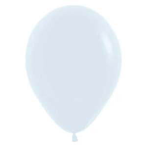 Individual Balloons: WHITE - BALLOON in Sizes - small, regular or large