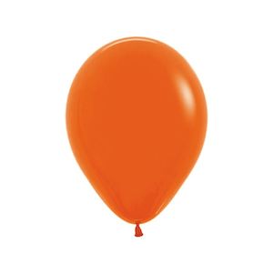 ORANGE - BALLOON in Sizes - small, regular or large