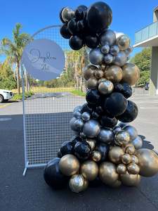 Arch mesh with balloons #3| 3-4m balloon garland