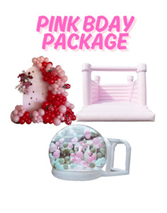 1st Birthday Packages: Pink Birthday Party Package – The Ultimate Girl’s Day