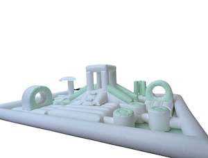 Toddler inflatable playground hire - 1st birthday playground hire