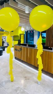 Jumbo Helium Balloon with tassels