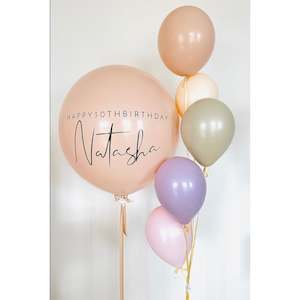 Personalised balloon bouquet #11