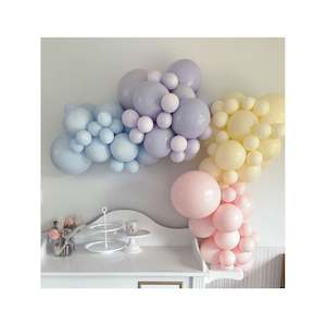 Grab And Go Balloon Garlands: Grab and Go 2.5m midi balloon garland #5 Pastel