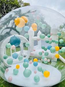Backdrop Hire: The Bubble House - Balloon House hire