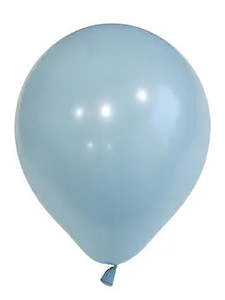 Uninflated Balloon Packages: Blue glass BALLOON in Sizes - small, regular or large