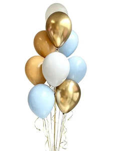 Baby Shower Packages: Baby teddy bear luxe helium balloon bouquet